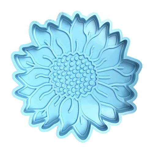 Kristall-Achat-Untersetzer-Form, Sonnenblumen-Untersetzer, Kunstharz, Gießform, Schmuck, dekorative Untersetzer, Epoxid-Silikonform Kristall-Achat-Untersetzer-Form, Sonnenblumen-Untersetzer, Kunstharz, Gießform, Schmuck, dekorative Untersetzer, Epoxid-Silikonform von HXNH