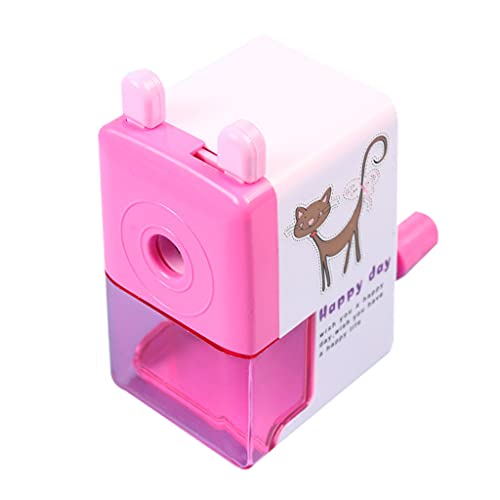 Manueller Bleistiftspitzer mit Cartoon-Muster, tragbarer Cartoon-Bleistiftspitzer, Tierspitzer, Kinder, Studenten Manueller Bleistiftspitzer mit Cartoon-Muster, tragbarer Cartoon-Bleistiftspitzer, Tierspitzer, Kinder, Studenten von HXNH