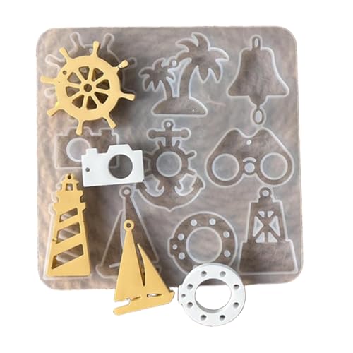 Silikonformen für Ohrringe, Meerestiere, baumelndes Werkzeug, handgefertigt, für Halsketten, Schmuck, Anhänger, Harz, Epoxidharz, Silikon Silikonformen für Ohrringe, Meerestiere, baumelndes Werkzeug, handgefertigt, für Halsketten, Schmuck, Anhänger, Harz, Epoxidharz, Silikon von HXNH