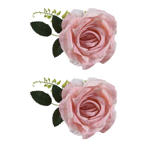 Vorhang-Clip-Dekorationen, Zimmer, Schlafzimmer, Rose, Blume, Raffhalter, Vorhanghalter, dekorativ von HXNH