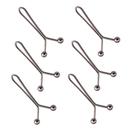 Wiederverwendbarer Taillenmieder mit Clip, Legierung, Taillenstraffer, Jeansknöpfe, Pin für verschiedene Kleidungsstile, 6 Stück von HXNH