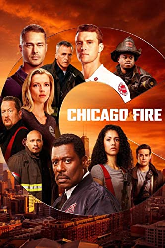 5D Diamond Painting Kit,Chicago Fire Tv-Show-Poster 40 X 60 Cm,Diy Diamond Painting Full Kits Kunst Full Drill Set Für Erwachsene Oder Kinder, Stickerei Kreuzstich Home Dekor von HXPBJ