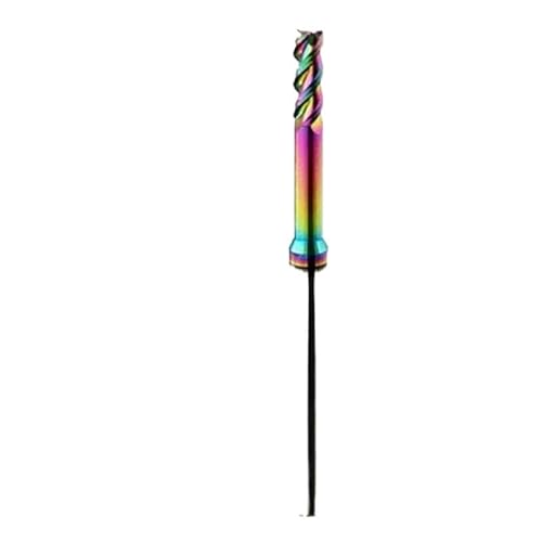 1 STÜCK Hrc60 3/4-Nut-Hartmetall-Schaftfräser, CNC-Fräser, Langnut-Schaftfräser, Tiefnut-Fräser 1-3 mm(D3.0-L20-H04,HRC56 3F) von HXSMOZ