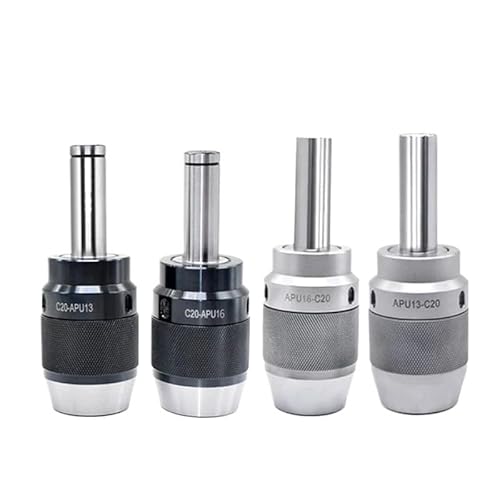1 stück C20 APU Gerade Schaft Cutter Schaft C20 Apu13apu16 einteiliges Selbst anziehen Bohrfutter Fräsen Maschine Werkzeug Halter Spindel(A Type,C20-APU13) von HXSMOZ