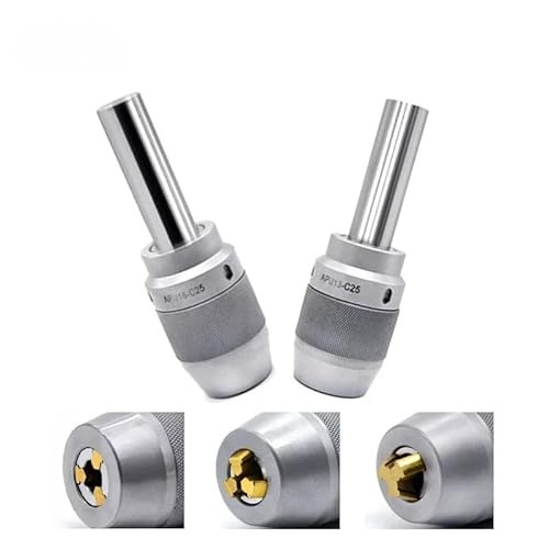1 stück C25 APU Gerade Schaft Cutter Schaft C25 Apu13 Apu16 einteiliges Selbst anziehen Bohrfutter Fräsen Maschine Werkzeug Halter Spindel(A Type,C25-APU13) von HXSMOZ
