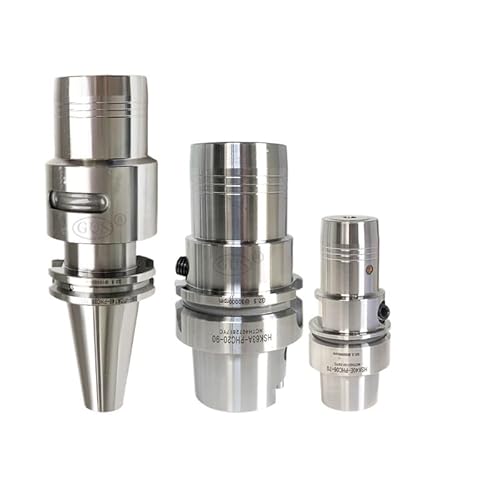 1 stück Hydraulische Werkzeughalter BT30 BT40 SK40 CAT40 HSK40E HSK50 HSK63A PHC06 PHC08 PHC10 PHC12 PHC16 PHC20 Spannzange CNC Drehmaschine Werkzeuge(HSK63A-PHC12-80L) von HXSMOZ