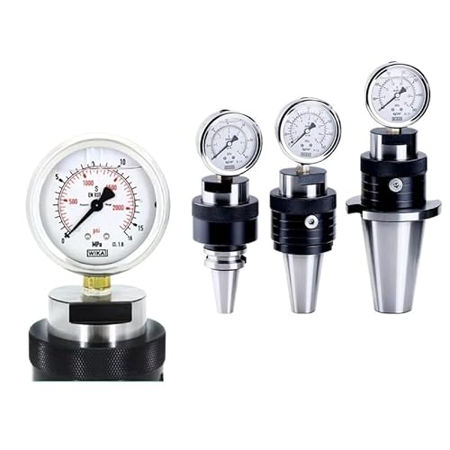 HXSMOZ 1 stück BT30 BT40 BT50 Spindelspannungsmessgerät Prüfwerkzeug Spindelspannungsmesser Hydraulisches Prüfgerät Dynamometer Tester 20CrMnTi(BT40) von HXSMOZ