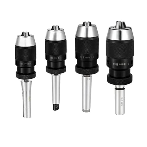 HXSMOZ 1 stück MT2 MT3 MT4 MT5 R8 C10 C12 C16 C20 B10 B12 B16 B18 B22 Morse Bohrfutter Drehmaschine CNC Bohrmaschine Selbstspannenden Bohrer(MTB4-B10 (0.5-6mm)) von HXSMOZ