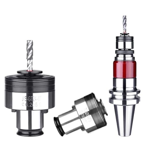 HXSMOZ 1PC GT12 GT24 Tippen Spannzange M4 M6 M8 M10 M12 M14 M16 M18 M20 Gewindeschneidfutter Teleskop Werkzeug Halter ISO DIN JIS Überlast(GT12-M2) von HXSMOZ
