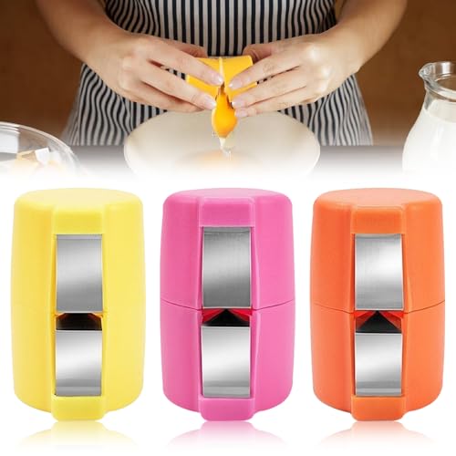 3 Stück Tragbares Eierschalenöffner, Eierschäler, Eierknacker-Trennwerkzeug, Egg Shell Opener für Gekochte Eier 3 Stück Tragbares Eierschalenöffner, Eierschäler, Eierknacker-Trennwerkzeug, Egg Shell Opener für Gekochte Eier von HXSYKJDM