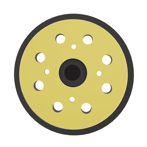 HYCHIKA 5-Zoll-Schleifteller-Stützteller, Schleiferbasis 125 mm, 8-Loch-Schleifer-Ersatzteller, kompatibel mit HYCHIKA Exzenterschleifer OS300W, TX106 HYCHIKA 5-Zoll-Schleifteller-Stützteller, Schleiferbasis 125 mm, 8-Loch-Schleifer-Ersatzteller, kompatibel mit HYCHIKA Exzenterschleifer OS300W, TX106 von HYCHIKA BETTER TOOLS FOR BETTER LIFE
