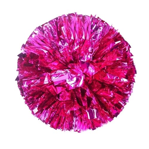 HYFEUOKF Cheerleader Bommel 2 praktische Cheerleader-Pompons for Sportwettkämpfe und Gesangskonzerte for Cheerleader(2pcs Ring H) von HYFEUOKF