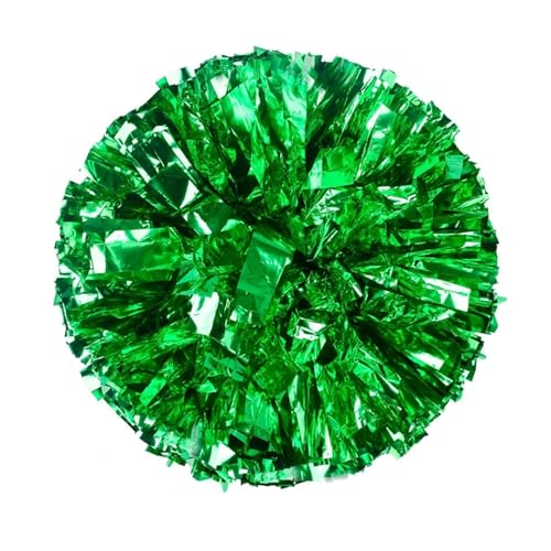 HYFEUOKF Cheerleader Bommel Pompons jubelnde Pompons gelten for Sportwettkämpfe und Gesangskonzerte for Cheerleader(Ring Green) von HYFEUOKF