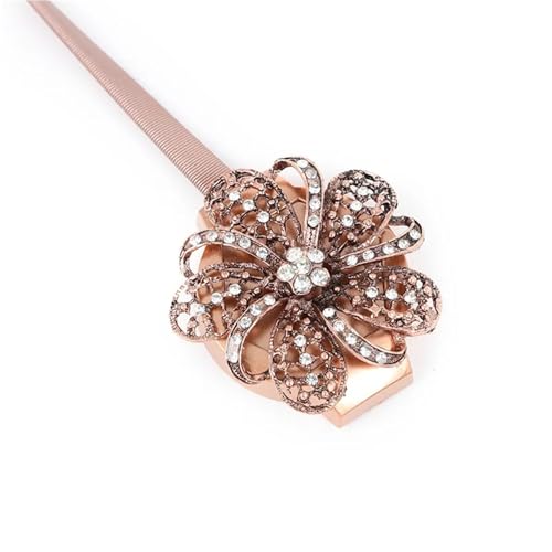 HYFEUOKF Vorhang Raffhalter Gedreht 2PCS Starke Magnet Vorhang Raffhalter Blume Geformt Magnetische Vorhänge Schnalle Fenster Screening Clip Zimmer Zubehör Attache Fur VorhäNge(Red Ancient 1) von HYFEUOKF
