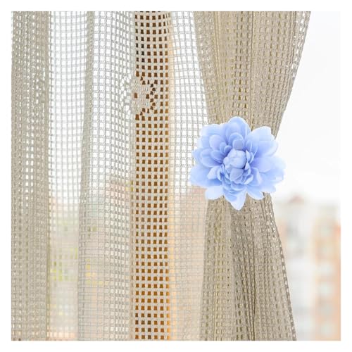Vorhang Raffhalter Gedreht 2 Stück Vorhang-Clip-Schnallen-Clips, Bindung, Blumen-Krawatten-Zubehör, Raffhalter, Metall-Kind-Klemme, Vorhang-Halterung, exquisiter Blumen-Dekor-Stil, Fenster-Vorhang-Raf Vorhang Raffhalter Gedreht 2 Stück Vorhang-Clip-Schnallen-Clips, Bindung, Blumen-Krawatten-Zubehör, Raffhalter, Metall-Kind-Klemme, Vorhang-Halterung, exquisiter Blumen-Dekor-Stil, Fenster-Vorhang-Raf von HYFEUOKF