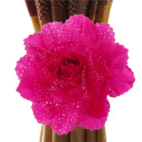 Vorhang Raffhalter Gedreht 4 Stück Seide Pfingstrose Blume Fenster Vorhang Riemen Vorhang Clip Vorhang Halter Raffhalter Schnalle Clips Hängen Raffhalter Vorhang Home Decor Fur VorhäNge(Rose 13x50cm) Vorhang Raffhalter Gedreht 4 Stück Seide Pfingstrose Blume Fenster Vorhang Riemen Vorhang Clip Vorhang Halter Raffhalter Schnalle Clips Hängen Raffhalter Vorhang Home Decor Fur VorhäNge(Rose 13x50cm) von HYFEUOKF