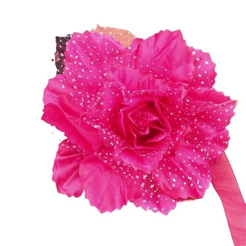 Vorhang Raffhalter Gedreht 4 stücke Pfingstrose Blume Fenster Vorhang Riemen Vorhang Clip Vorhang Halter Raffhalter Schnalle Clips Hängen Raffhalter Vorhang Hause decor Fur VorhäNge(Rose red) von HYFEUOKF