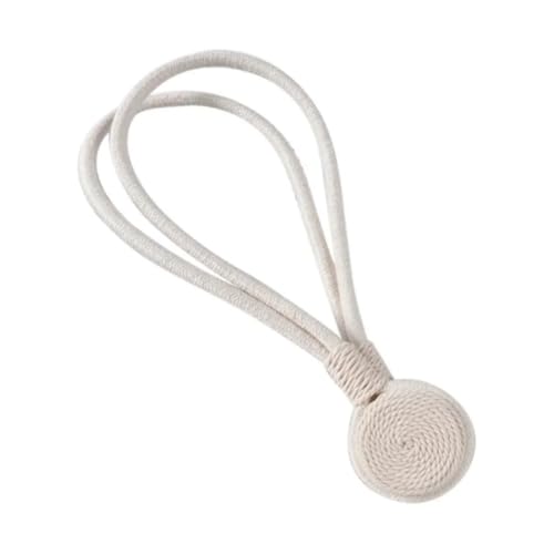 Vorhang Raffhalter Gedreht Magnetischer Vorhang-Raffhalter, 4 Stück, Blumen-Design, Vorhangschnallen, Halter, Haken, Clip for Heimdekoration, Outdoor, Schlafzimmer, Büro Fur VorhäNge(A3 19.7inch) von HYFEUOKF