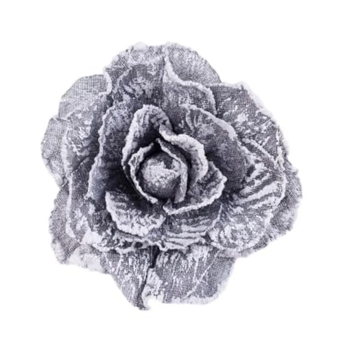 Vorhang Raffhalter Gedreht Magnetischer Vorhang-Raffhalter, 4 Stück, Blumen-Design, Vorhangschnallen, Halter, Haken, Clip for Heimdekoration, Outdoor, Schlafzimmer, Büro Fur VorhäNge(B4 15.7inch) von HYFEUOKF