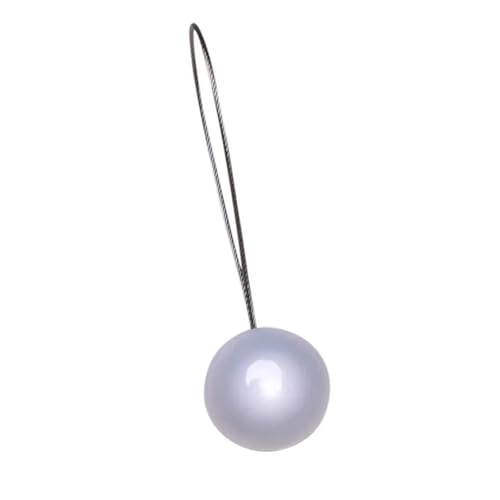 Vorhang Raffhalter Gedreht Magnetischer Vorhang-Raffhalter, 4 Stück, Blumen-Design, Vorhangschnallen, Halter, Haken, Clip for Heimdekoration, Outdoor, Schlafzimmer, Büro Fur VorhäNge(C7 11.4inch) von HYFEUOKF
