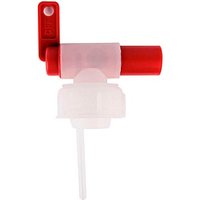 HYGOCLEAN Kanisterhahn weiß/rot von HYGOCLEAN