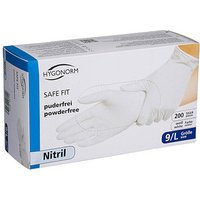 HYGONORM unisex Einmalhandschuhe SAFE FIT weiß Größe L 200 St. von HYGONORM