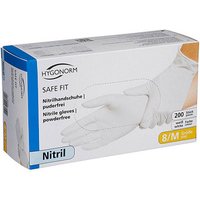 HYGONORM unisex Einmalhandschuhe SAFE FIT weiß Größe M 200 St. von HYGONORM