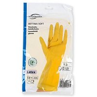 HYGONORM unisex Gummihandschuhe Bettina Soft gelb Größe 7, 1 Paar HYGONORM unisex Gummihandschuhe Bettina Soft gelb Größe 7, 1 Paar von HYGONORM