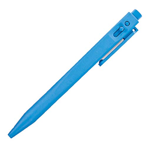 Detektierbarer Kugelschreiber DETECT, Kuli, Plastik Kugelschreiber, blaue, rote oder schwarze Schrift, Farbe:blau von Hygostar