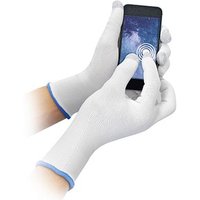 HYGOSTAR unisex Arbeitshandschuhe Ultra Flex Touch weiß Größe 8, 12 Paar von HYGOSTAR