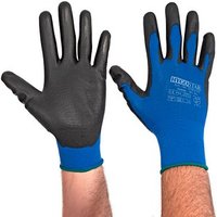 HYGOSTAR unisex Arbeitshandschuhe Ultra Light blau Größe 10, 12 Paar von HYGOSTAR