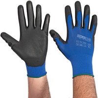 HYGOSTAR unisex Arbeitshandschuhe Ultra Light blau Größe 8, 12 Paar von HYGOSTAR