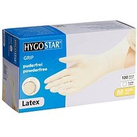 HYGOSTAR unisex Einmalhandschuhe GRIP weiß Größe M, 100 St. HYGOSTAR unisex Einmalhandschuhe GRIP weiß Größe M, 100 St. von HYGOSTAR