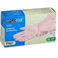 HYGOSTAR unisex Einmalhandschuhe IDEAL transparent Größe XL, 100 St. HYGOSTAR unisex Einmalhandschuhe IDEAL transparent Größe XL, 100 St. von HYGOSTAR