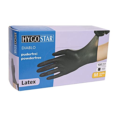 franz mensch LatexHandschuh ´DIABLO´ HYGOSTAR, M, schwarz franz mensch LatexHandschuh ´DIABLO´ HYGOSTAR, M, schwarz von HYGOSTAR