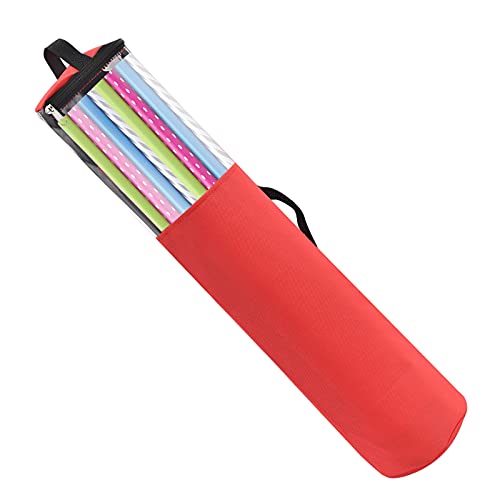 HYLYING Geschenkpapier-Aufbewahrungstasche, 101,6 cm, mit Griff, Geschenkverpackung, Aufbewahrungstasche, perfekt für die Aufbewahrung von mehreren Rollen Geschenkpapier von HYLYING