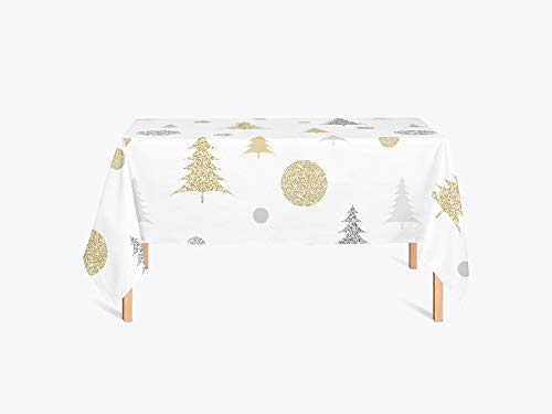 HYO Tischdecke Weihnachten 140x180 cm bunt von HYO