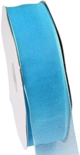 Chiffonband, Hochzeitsband, Organzaband, 0,23 Zoll x 100 Yard, Nylon, for Geschenkverpackungen, Partydekoration(16) von HYQOUKLR