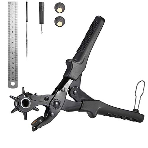 Leder Loch Punch, Ledergürtel Locher Puncher Cut Öse Zange Werkzeuge Leder Handwerk Werkzeuge Leder Loch Punch, Ledergürtel Locher Puncher Cut Öse Zange Werkzeuge Leder Handwerk Werkzeuge von HYQOUKLR