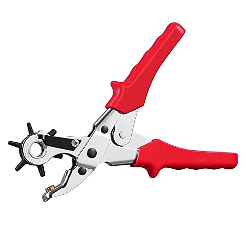 Leder Loch Punch, Stanzen von schweren Leder Punch Hole Puncher Gürtel Uhr(A) von HYQOUKLR