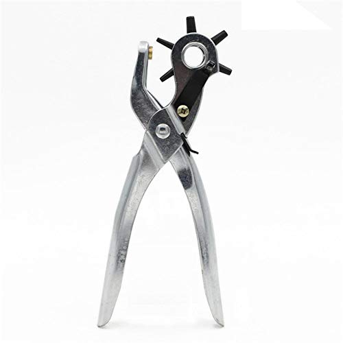 Leder Loch Punch, Stanzen von schweren Leder Punch Hole Puncher Gürtel Uhr(C) von HYQOUKLR
