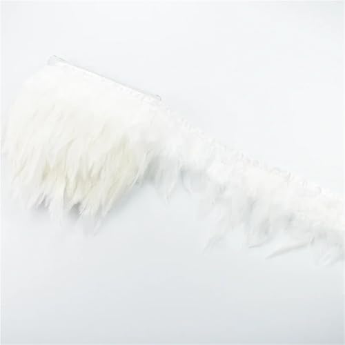 breite Quaste, Spitzenbesatz, Trim Fransen Quaste Nähen Besätze Dekoration Zoll Pack(White) von HYQOUKLR