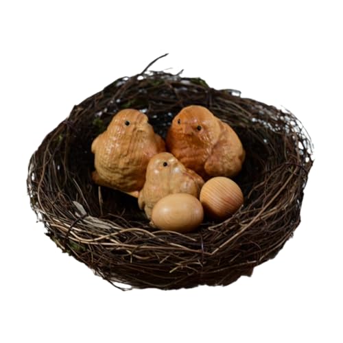HYTROVE 1 Satz Küken-Ornament Leuchtender Bilderrahmen Karosserieaufkleber Gefälschte Vogelnestdekoration Universeller Stift Autodekoration Headset Innenausstattung Orange Hölzern HYTROVE 1 Satz Küken-Ornament Leuchtender Bilderrahmen Karosserieaufkleber Gefälschte Vogelnestdekoration Universeller Stift Autodekoration Headset Innenausstattung Orange Hölzern von HYTROVE