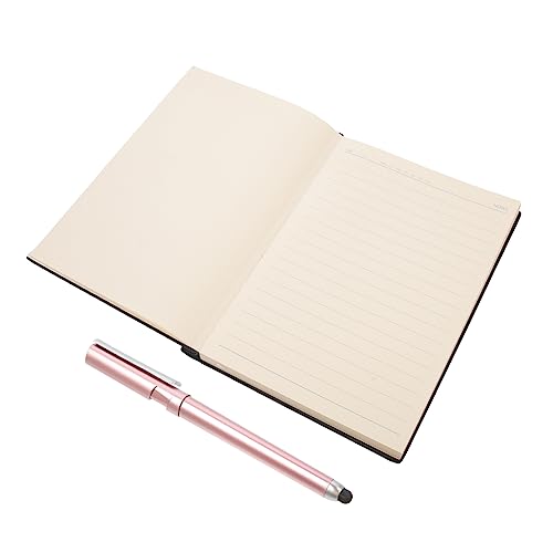 HYTROVE 1 Satz Notizbuch mit Stift Memo Pad für Büro Schüler und zur Organisation und Planung Schwarzes Design Leicht und Tragbar von HYTROVE