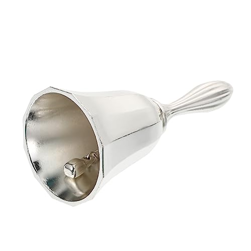 HYTROVE 1 Stück Vintage Handglocke Retro Tischglocke für Restaurant und Zuhause Dekorative Serviceglocke mit Feiner Verarbeitung Vielseitig Einsetzbar als Alarm Spiel oder Teeglocke HYTROVE 1 Stück Vintage Handglocke Retro Tischglocke für Restaurant und Zuhause Dekorative Serviceglocke mit Feiner Verarbeitung Vielseitig Einsetzbar als Alarm Spiel oder Teeglocke von HYTROVE
