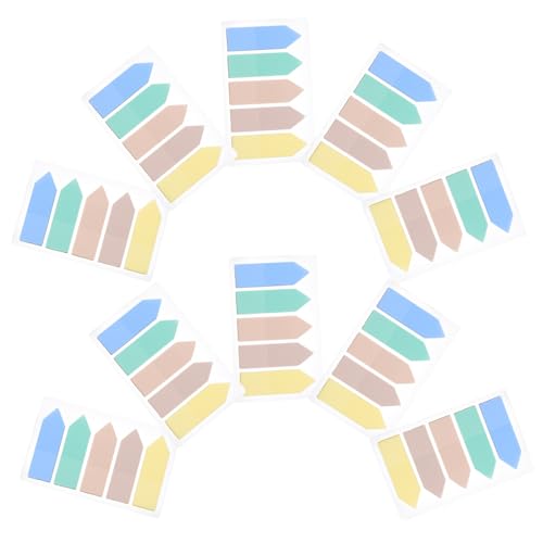 HYTROVE 10 Sätze Haftstreifen Bunte Index Tabs für Büro Schule Wiederverwendbare Selbstklebende Seitenmarker Pastellfarben für Notizen Lesezeichen HYTROVE 10 Sätze Haftstreifen Bunte Index Tabs für Büro Schule Wiederverwendbare Selbstklebende Seitenmarker Pastellfarben für Notizen Lesezeichen von HYTROVE