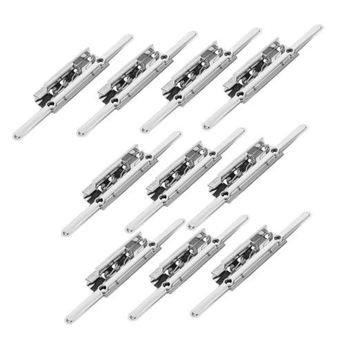 HYTROVE 10 Stück Büro-zwischenablage, Langer Druckclip, Mehrzweck-dateiordnerhebel, Metall-zwischenablageklemme Für Dokumente, Notizbücher Und Archive, Geschäftliche Verwendung von HYTROVE