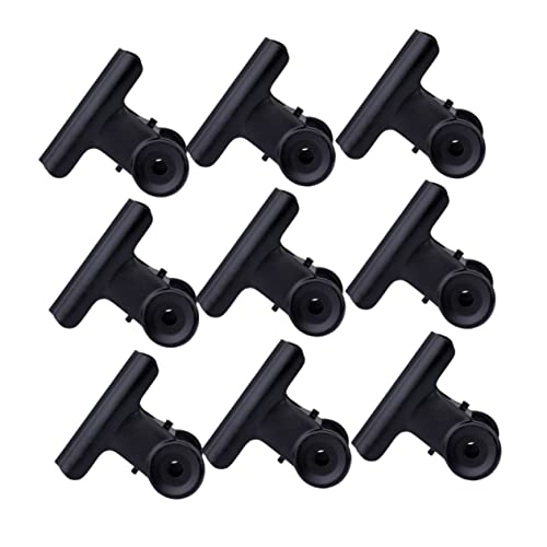 HYTROVE 10 Stück Metall Binder Clips Schwarz Robuste Büroklammern für Notizen Dokumente und Bastelprojekte für Büro Restaurant und Zuhause HYTROVE 10 Stück Metall Binder Clips Schwarz Robuste Büroklammern für Notizen Dokumente und Bastelprojekte für Büro Restaurant und Zuhause von HYTROVE