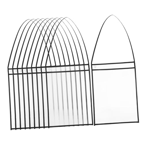 HYTROVE 10 Stück Teiliges Hängende Ticket Halter mit Abwischbarem PVC für Büro Schule und Veranstaltungen Robuste Arbeitssleeves zur Dokumentenorganisation und Anzeige HYTROVE 10 Stück Teiliges Hängende Ticket Halter mit Abwischbarem PVC für Büro Schule und Veranstaltungen Robuste Arbeitssleeves zur Dokumentenorganisation und Anzeige von HYTROVE