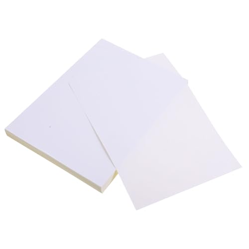 HYTROVE 100 Blatt Selbstklebende Druckpapier Etiketten Bedruckbare Aufkleber für Tintenstrahldrucker für Etikettierung und Beschriftung Einfaches Abziehen und Anbringen HYTROVE 100 Blatt Selbstklebende Druckpapier Etiketten Bedruckbare Aufkleber für Tintenstrahldrucker für Etikettierung und Beschriftung Einfaches Abziehen und Anbringen von HYTROVE